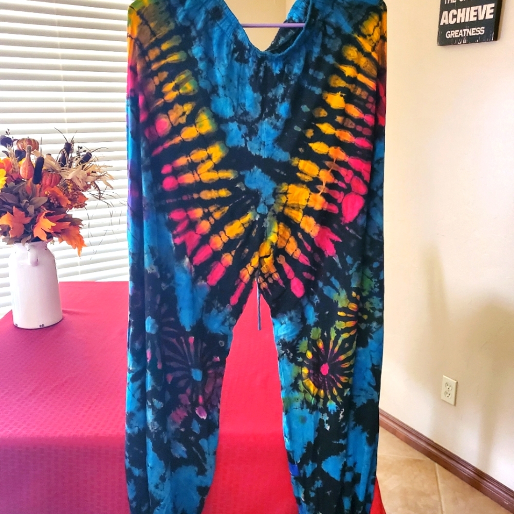 Tie dye pants
